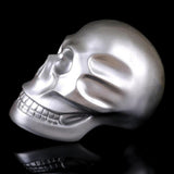 Max Realistic Horrible Human Skeleton Head Skull Resin Halloween Decoration Prop