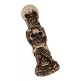 Max Animated Halloween Display Resin Skull with Different Gestures & Expressions