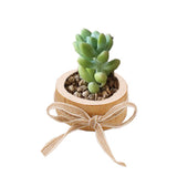Max Wooden Candle Holder Wooden Centerpiece  For Home Office Bedroom Decor XS