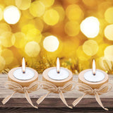 Max Wooden Candle Holder Wooden Centerpiece  For Home Office Bedroom Decor XS