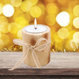 Max Wooden Candle Holder Wooden Centerpiece  For Home Office Bedroom Decor M