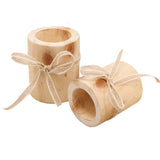 Max Wooden Candle Holder Wooden Centerpiece  For Home Office Bedroom Decor M