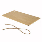 Max Printed Wood Hanging Board Plaque Welcome Sign Please Seat Yourself + Rope