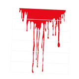 Max 6pcs/set 3D Stairway Decals Blood Riser Sticker Stair Decals Staircase Mural