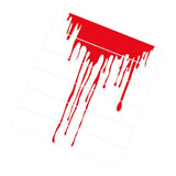 Max 6pcs/set 3D Stairway Decals Blood Riser Sticker Stair Decals Staircase Mural