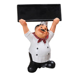 Max Resin Chef Figure Ornament Lovely Chef Photo Props Style03