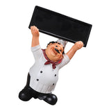 Max Resin Chef Figure Ornament Lovely Chef Photo Props Style03