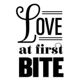 Max PVC Wall Stickers Murals Love At First Bite for Home Decoration