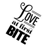Max PVC Wall Stickers Murals Love At First Bite for Home Decoration