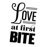 Max PVC Wall Stickers Murals Love At First Bite for Home Decoration