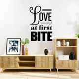 Max PVC Wall Stickers Murals Love At First Bite for Home Decoration