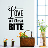 Max PVC Wall Stickers Murals Love At First Bite for Home Decoration