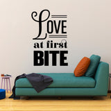 Max PVC Wall Stickers Murals Love At First Bite for Home Decoration