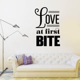Max PVC Wall Stickers Murals Love At First Bite for Home Decoration