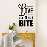 Max PVC Wall Stickers Murals Love At First Bite for Home Decoration