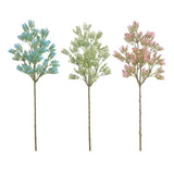 Max Artificial Fake Flowers Plants Spray Baby Breath/Gypsophila 3 Colors  White