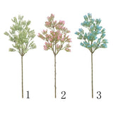 Max Artificial Fake Flowers Plants Spray Baby Breath/Gypsophila 3 Colors  White