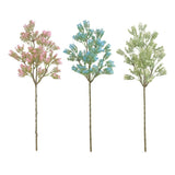 Max Artificial Fake Flowers Plants Spray Baby Breath/Gypsophila 3 Colors  White