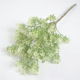 Max Artificial Fake Flowers Plants Spray Baby Breath/Gypsophila 3 Colors  White