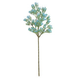 Max Artificial Fake Flowers Plants Spray Baby Breath/Gypsophila 3 Colors  Blue