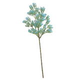 Max Artificial Fake Flowers Plants Spray Baby Breath/Gypsophila 3 Colors  Blue
