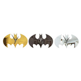 Max Acrylic Batman Wall Clock Wall Sticker Mute Clock Silver