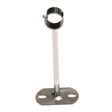 Max 2pcs Stainless Steel Curtain Rod Holder Bracket Dia. 25mm/0.98 inch 25x500mm