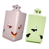Max Nordic Style Wind Lantern Candlestick Metal Horse Lantern Pink