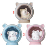 Max Resin Warm Lovely Animal Light for Desktop Lamp Dog