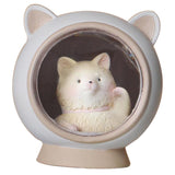 Max Resin Warm Lovely Animal Light for Desktop Lamp Dog