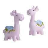 Max Baby Night Light Cute Moon Night Light for Kids Baby Girls  Pair Pink Deer