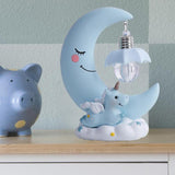 Max Baby Night Light Cute Moon Night Light for Kids Baby Girls  Blue Moon Lamp