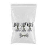 Max 200pcs Artificial Double Head Berries DIY Craft Silver