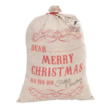 Max Christmas Theme Cloth Drawstring Gift Bags Pouches 50x70cm HOHO