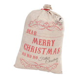 Max Christmas Theme Cloth Drawstring Gift Bags Pouches 50x70cm HOHO