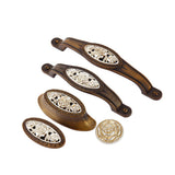 Max Europe Style Vintage Carved Patterns Door Cabinet Drawer Pull Handle Knob 1