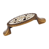 Max Europe Style Vintage Carved Patterns Door Cabinet Drawer Pull Handle Knob 4