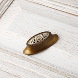 Max Europe Style Vintage Carved Patterns Door Cabinet Drawer Pull Handle Knob 4