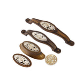Max Europe Style Vintage Carved Patterns Door Cabinet Drawer Pull Handle Knob 4