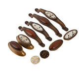 Max Europe Style Vintage Carved Patterns Door Cabinet Drawer Pull Handle Knob 5