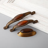 Max Europe Style Vintage Carved Patterns Door Cabinet Drawer Pull Handle Knob 6