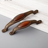 Max Europe Style Vintage Carved Patterns Door Cabinet Drawer Pull Handle Knob 7