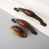 Max Europe Style Vintage Carved Patterns Door Cabinet Drawer Pull Handle Knob 7