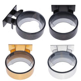 Max Small Room Hair Dryer Holder Adhesive Wall Mount Organizer Easy To Install