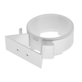 Max Small Room Hair Dryer Holder Adhesive Wall Mount Organizer Easy To Install