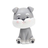 Max Cartoon Cute Dog Car Shaking Head Doll Bulldog Car Dashboard Table Decor 04