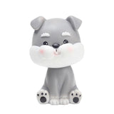 Max Cartoon Cute Dog Car Shaking Head Doll Bulldog Car Dashboard Table Decor 04