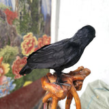 Artificial Realistic Woodland Bird for Garden Weding Home Decoration Style01