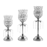 Max Mosaic Wine Cup Shaped  Candle Holder Tabletop Candlestickr for Dinner S