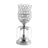 Max Mosaic Wine Cup Shaped  Candle Holder Tabletop Candlestickr for Dinner S